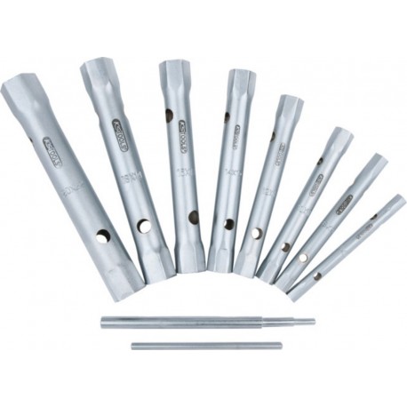 KS Tools Jeu de clés à tube, 10 pcs., 6x7-20x22mm 518,09