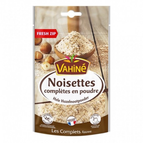 Vahiné Noisettes Complètes en Poudre Les Complets Fresh Zip 100g (lot de 3)