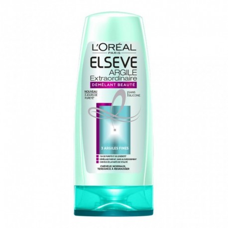 L’Oréal Paris Elseve Argile Extraordinaire Démêlant Beauté Cheveux Normaux Tendance à Regraisser 200ml (lot de 4)