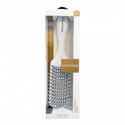 Dessange Paris Brosse à Cheveux en Céramique (blanche) Cheveux Normaux