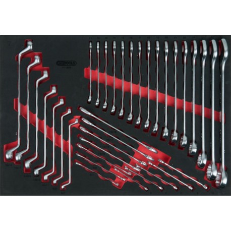 KS Tools Jeu de clés KS Tools, 35 pièces, insert système 1/1 711,3035