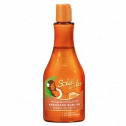 Soleil Des Îles Huile Scintillante Bronzage Sublime Monoï de Tahiti Parfum des Îles 150ml (lot de 2)
