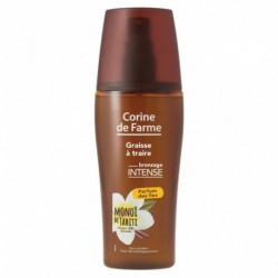 Corine de Farme Graisse à Traire Bronzage Intense Monoï de Tahiti Parfum des Îles 150ml (lot de 2)