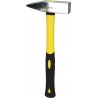 KS Tools INOX Marteau d'ingénieur avec manche en fibre de verre, 1500g 964,2043