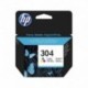 HP Cartouche d’Encre 304 COLORS Trois Couleurs (lot de 2) N9K05AE