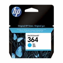 HP Cartouche d’Encre 364 Cyan (lot de 2)