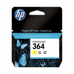 HP Cartouche d’Encre 364 Jaune (lot de 2)