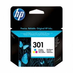HP Cartouche d’Encre 301 Trois Couleurs (lot de 2)
