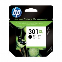 HP Cartouche d’Encre 301 XL Noir (lot de 2)