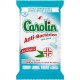 Carolin Anti-Bactérien Sans Javel x15 Lingettes Ultra-Imprégnées à l’Huile Essentielle d’Eucalyptus