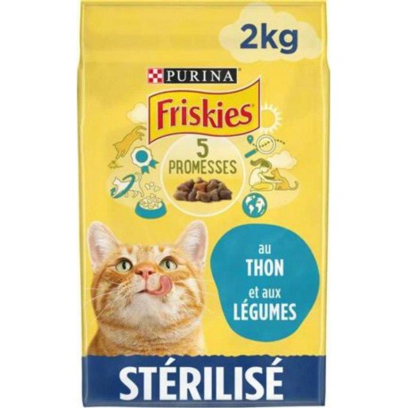 FRISKIES CT STERI THON LEG 2KG