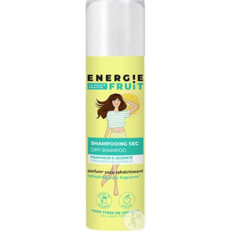 Energie Fruit shampoing sec YUZU 200ml l'aérosol