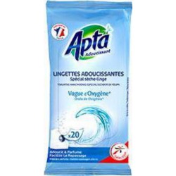 APTA LINGETTES SECHE LINGE X20