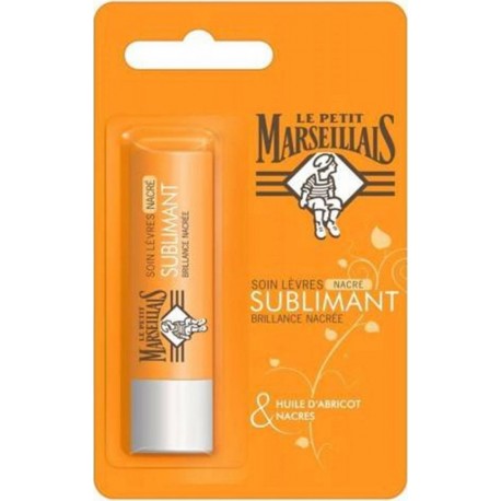 Le Petit Marseillais Soin Lèvres Sublimant Brillance Nacrée Huile d’Abricot Nacrés (lot de 6)