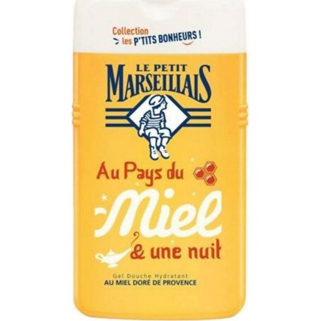 Le Petit Marseillais Gel Douche Au Pays Du Miel & Une Nuit 250ml (lot de 4)