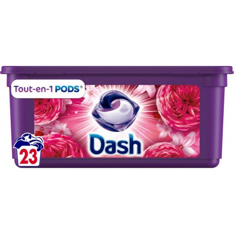 Dash Lessive Pods Coup de foudre x23 Doses