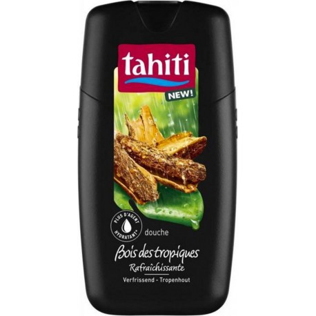 Tahiti Douche Bois Des Tropiques Rafraîchissante 250ml (lot de 4)