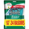 Wilkinson Rasoir jetable Xtrême 3 Pure Sensitive MAXI PACK 2x12 (lot de 24 rasoirs) paquet 12 - maxi pack