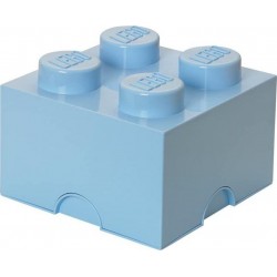 LEGO Storage Brick Boîte de Rangement bleu clair pastel x4 40031736