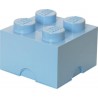 LEGO Storage Brick Boîte de Rangement bleu clair pastel x4 40031736