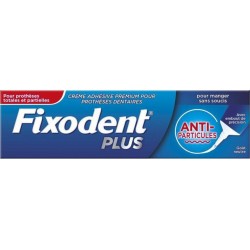 Fixodent Plus Anti-Particules Goût Neutre 40g (lot de 3)