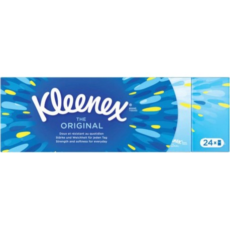 Kleenex Mouchoirs The Original x24 étuis (lot de 6 soit 144 étuis)
