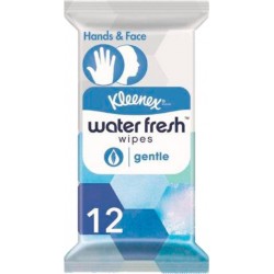 KLEENEX WATER FRESH GENTLE X12 paquet 12 lingettes