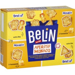 Belin L’Apéritif Monaco 4 Compartiments Fraîcheur 340g (lot de 4)