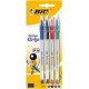 BIC 4S BILLE CRISTAL GRIP