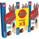 LU Mikado Biscuit Pocket Chocolat au Lait 39g (lot de 3)