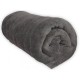 Terre De Nuit Couverture Polaire 100% Polyester Gris Anthracite 240x220 - Terre de Nuit