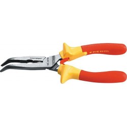 Facom Pince demi rondes becs longs isolée 1000 Volts Facom 195A.20VE