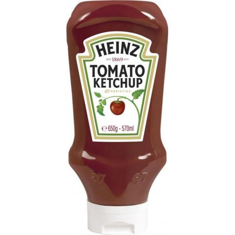 HEINZ TOMATO KETCHUP 570ml 650g