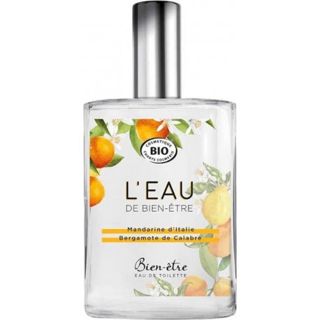 Bien-être BIEN ETRE BIO Eau de toilette mandarine d'Italie et bergamote de Calabre BIO 75ml