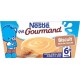 Nestlé P’tit Gourmand Biscuit Riche en Calcium (+6 mois) par 4 pots de 100g (lot de 8 soit 32 pots)