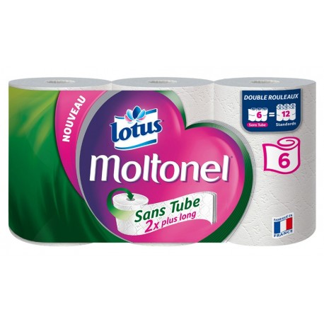Lotus Moltonel Sans Tube 6 Rouleaux