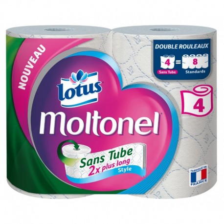 Lotus Moltonel Sans Tube 4 Rouleaux