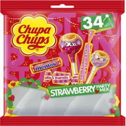 CHUPA CHUPS STRAWBERRY PARTY MIX 400g