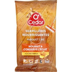 O'Cedar OCEDAR Serpillère PARQUET CIRE x15
