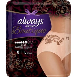 Always Discreet Boutique Culottes Plus Taille L x8