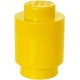 LEGO Storage Brick Boîte de Rangement x1 rond jaune