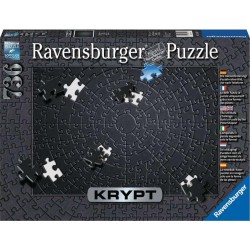 Ravensburger 15260 Krypt puzzle 736 pièces - Black