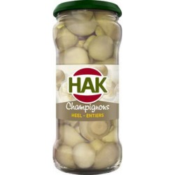 Hak Champignons 1er Choix Entiers 370ml