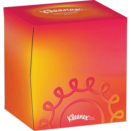 Kleenex Collection Boîte Cubique de 48 Mouchoirs (lot de 6)