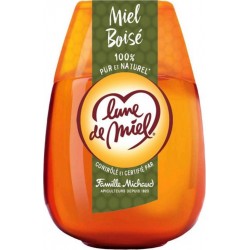Lune de Miel 100% Pur et Naturel Miel Boisé 340g (lot de 4)