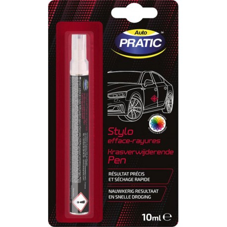 Auto Pratic Stylo Efface Rayures Résultat Précis Séchage Rapide 10ml