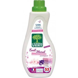 L’Arbre Vert Éveil Floral Adoucissant Concentré Écologique à la Violette et Magnolia 800ml (lot de 4)