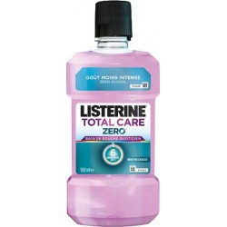 Listerine Bain De Bouche Total Care Zéro Menthe Douce 500ml (lot de 3)