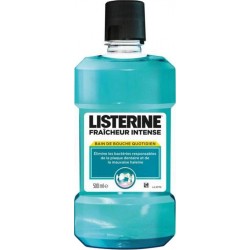 Listerine Bain De Bouche Fraîcheur Intense 500ml (lot de 3)