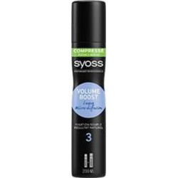 Syoss Laque micro-diffusion Volume Boost fixation souple 200ml